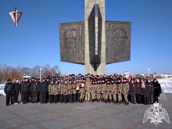 Офицер Управления Росгвардии по Тверской области вошел в состав жюри конкурса строя и песни среди школьников