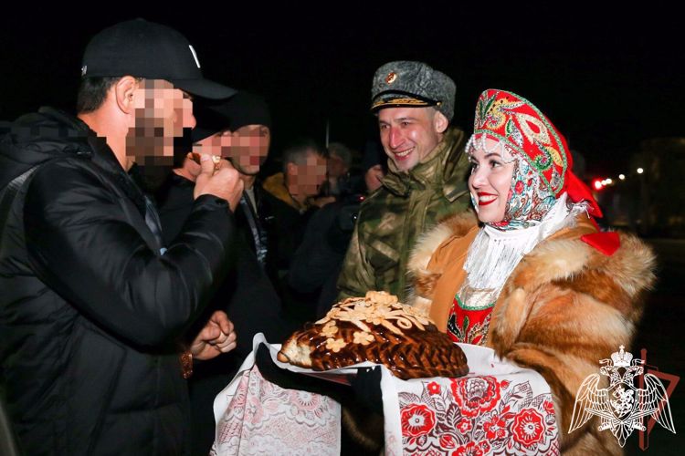 В Москве торжественно встретили спецназовцев Росгвардии – участников международных соревнований «UAE SWAT Challenge-2023»