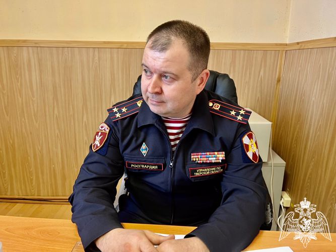 Начальник Центра лицензионно-разрешительной работы регионального Управления Росгвардии  дал интервью газете «Тверские ведомости» 
