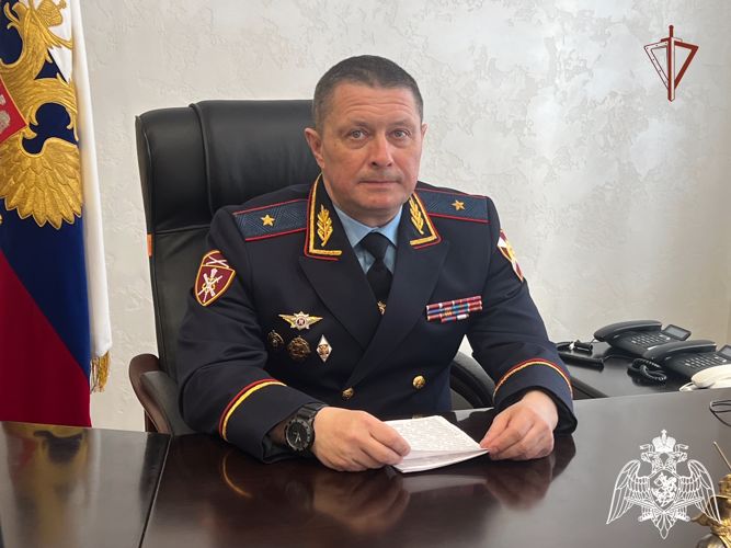 В Твери состоялся брифинг начальника регионального Управления Росгвардии  генерал-майора  Александра Пляскина