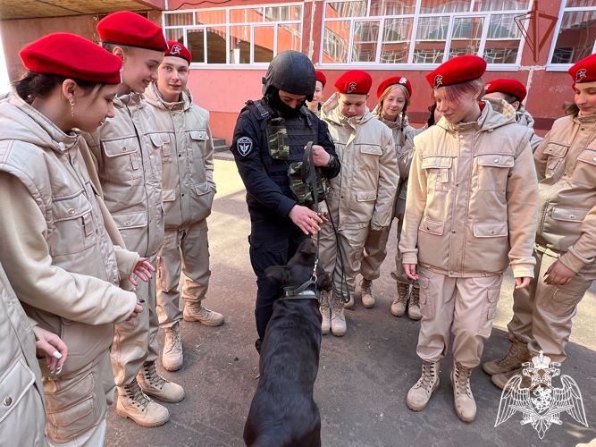 Спецназовцы Росгвардии познакомили тверских школьников с профессиями высотника и  взрывотехника(видео)