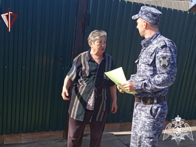 В Тверской области продолжается акция Росгвардии «Безопасный дом, подъезд, квартира»