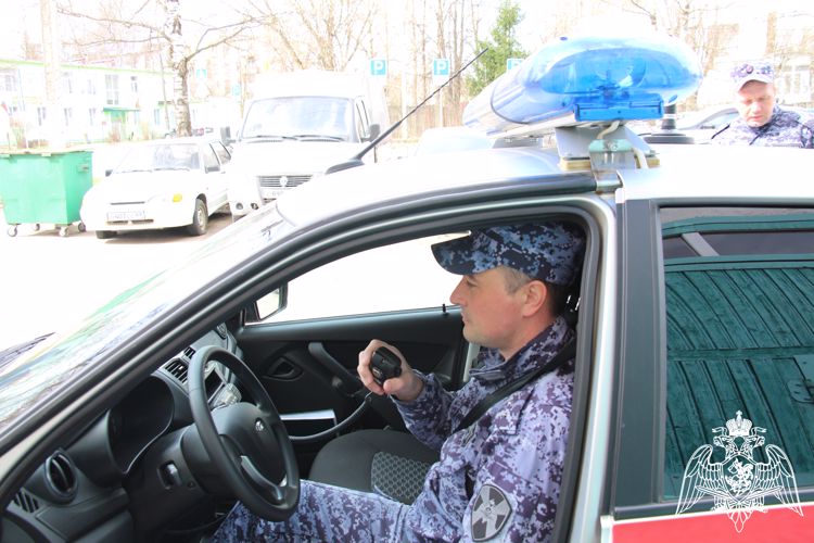В Твери  сотрудники Росгвардии задержали женщину, повредившую чужой автомобиль