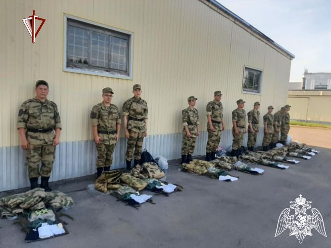 Призывники Тверской области отправились служить в Росгвардию