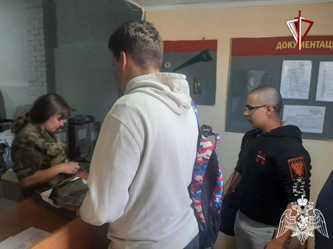 Призывники Тверской области отправились служить в Росгвардию