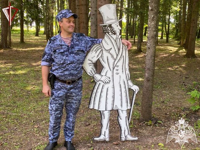 Росгвардейцы приняли участие в мероприятиях, посвященных Пушкинскому дню России на территории усадьбы Берново Тверской области