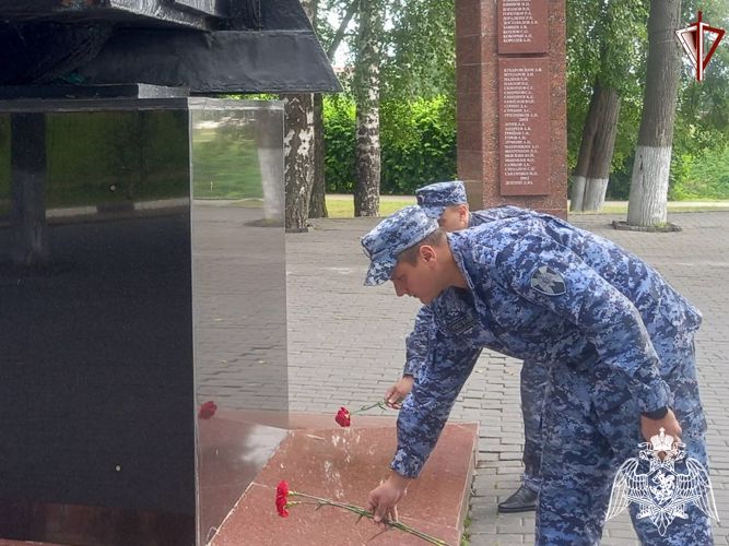 В Тверской области росгвардейцы приняли участие в мероприятиях, посвященных Дню ветеранов боевых действий