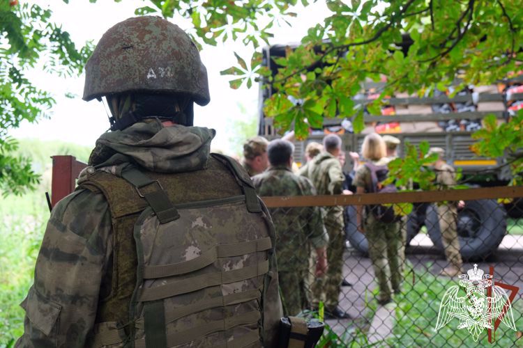 Акцию «Своих не бросаем» провела Росгвардия в приграничных регионах ЦФО (видео)