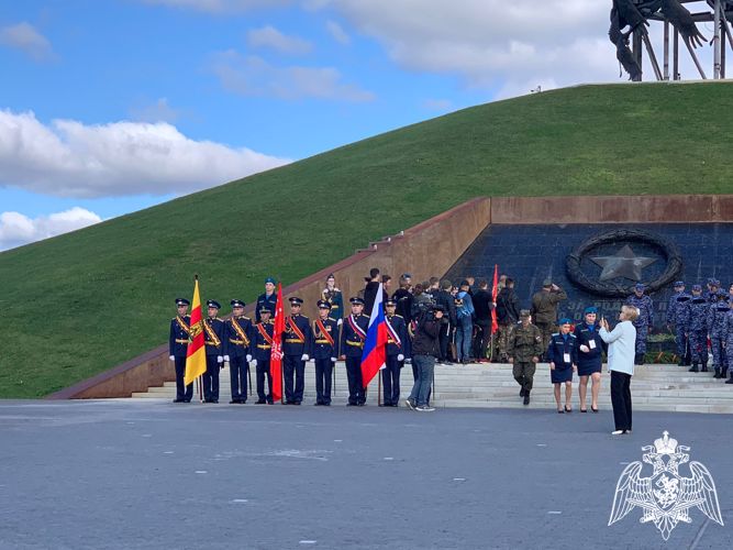 В Тверской области росгвардейцы приняли участие в открытии Международной военно-исторической экспедиции «Ржев. Калининский фронт»
