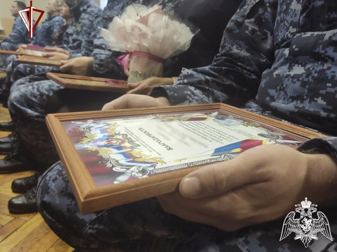 Росгвардейцы отмечают 71-ую годовщину образования  вневедомственной охраны