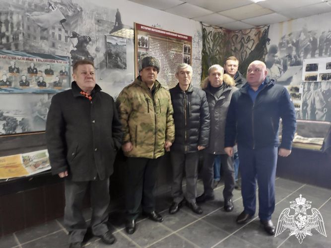 В региональном Управлении Росгвардии прошла встреча руководства с ветеранами войск правопорядка