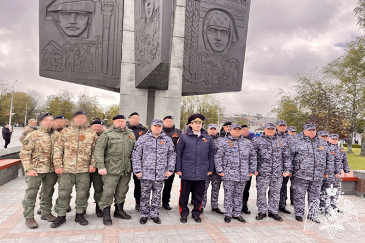 В Твери начальник территориального Управления Росгвардии принял участие в памятном мероприятии в честь павших в годы Великой Отечественной войны 