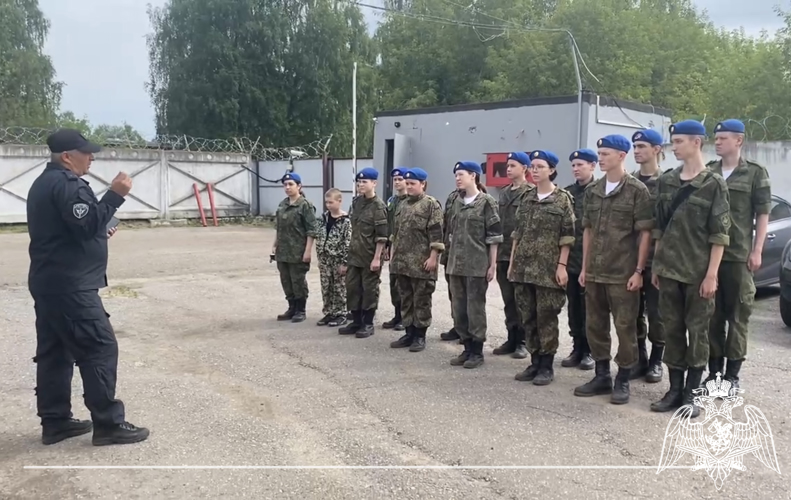 В Тверской области продолжается акция «Каникулы с Росгвардией»