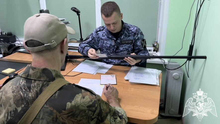 Более 200 владельцев оружия проверили сотрудники Росгвардии в Тверской области
