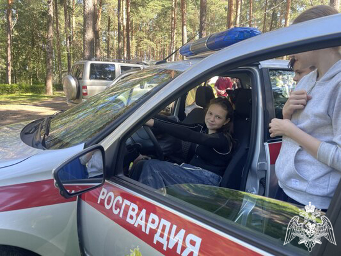 Тверские Росгвардейцы посетили детские оздоровительные лагеря «Ровесник» и «Романтик»