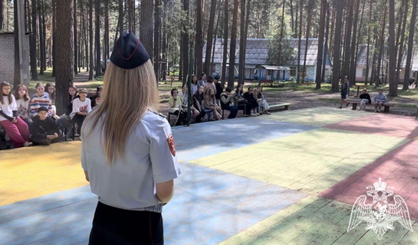 Тверские Росгвардейцы посетили детские оздоровительные лагеря «Ровесник» и «Романтик»