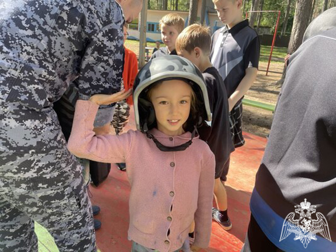 Тверские Росгвардейцы посетили детские оздоровительные лагеря «Ровесник» и «Романтик»