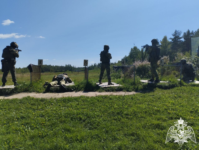 Сотрудники СОБР «Волк» провели очередные занятия по огневой подготовке на полигоне Управления Росгвардии по Тверской области