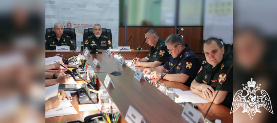 Заместитель директора Росгвардии генерал-полковник Алексей Воробьёв провел совещание по реализации избирательных прав росгвардейцев и готовности СЗО Росгвардии к обеспечению безопасности Единого дня голосования