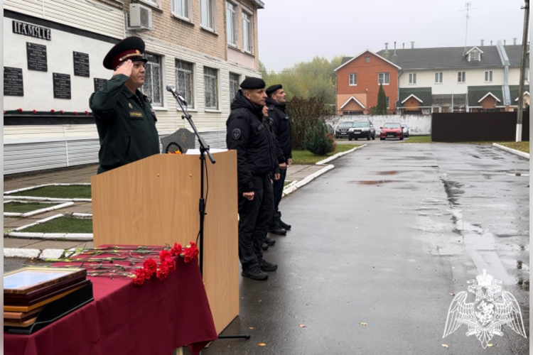 В ТВЕРИ СОСТОЯЛАСЬ ТОРЖЕСТВЕННАЯ ВСТРЕЧА СОТРУДНИКОВ ОМОН «БАРС», ВЕРНУВШИХСЯ ИЗ КОМАНДИРОВКИ