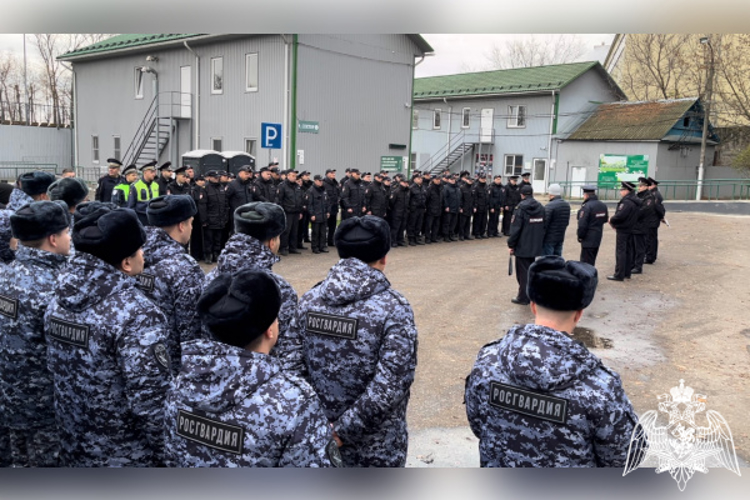 Росгвардейцы обеспечили безопасность футбольного матча в Твери