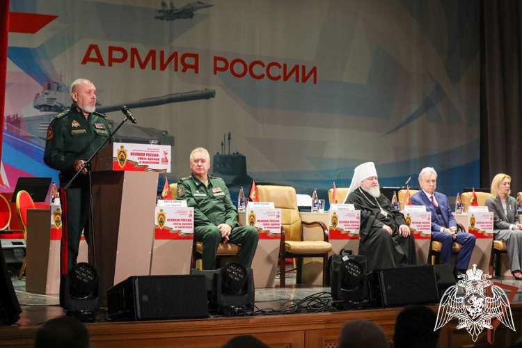 Генерал-полковник Алексей Воробьев принял участие в пленарном заседании Международных Рождественских образовательных чтений 
