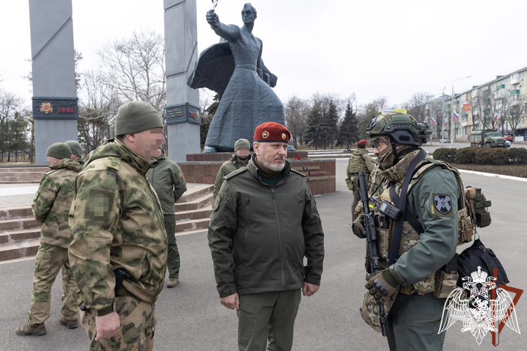 Заместитель директора Росгвардии генерал-полковник Алексей Воробьев проверил организацию служебно-боевой деятельности подразделений ведомства в ДНР