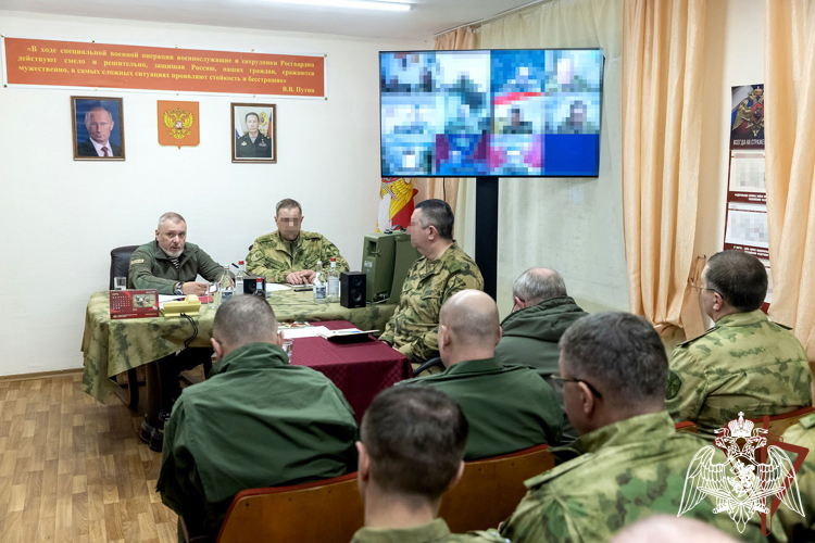 Заместитель директора Росгвардии генерал-полковник Алексей Воробьев проверил организацию служебно-боевой деятельности подразделений ведомства в ДНР