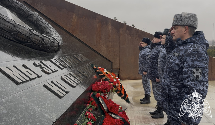 На мемориале Советскому солдату во Ржеве состоялся молебен за воинов Росгвардии 