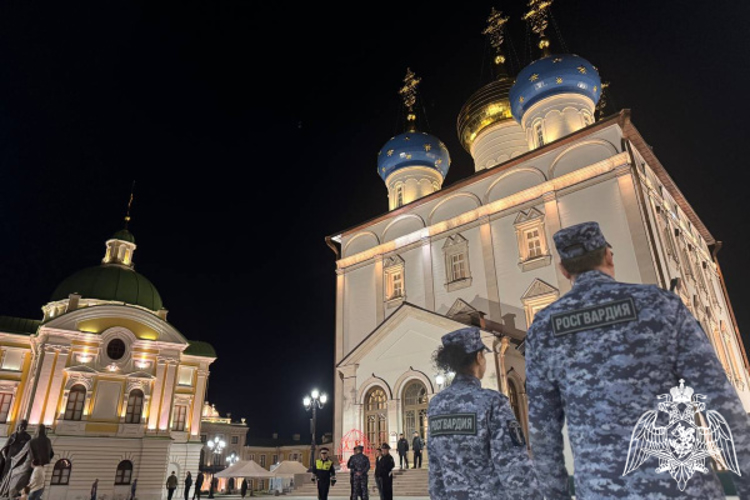 В Пасху Росгвардейцы обеспечили правопорядок на территории города Твери и Тверской области