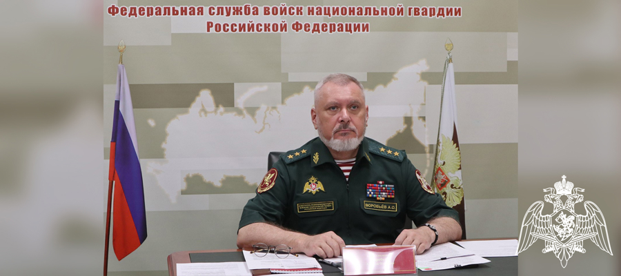 Генерал-полковник Алексей Воробьев принял участие в заседании Военного совета Северо-Западного округа войск национальной гвардии Российской Федерации