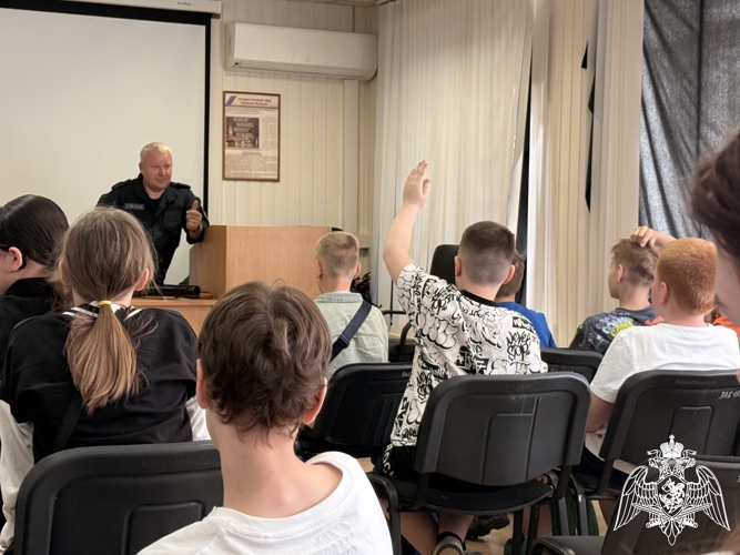 В Твери стартовала ежегодная ведомственная акция «Каникулы с Росгвардией».