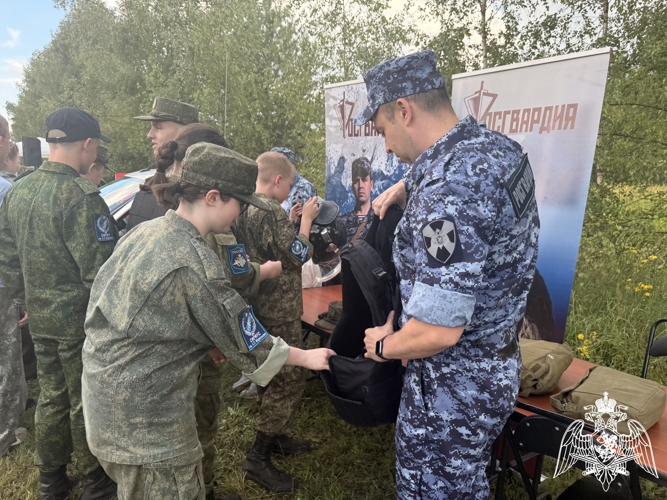 Тверские росгвардейцы приняли участие в военно-патриотическом мероприятии  «Орленок.Фаертаг»
