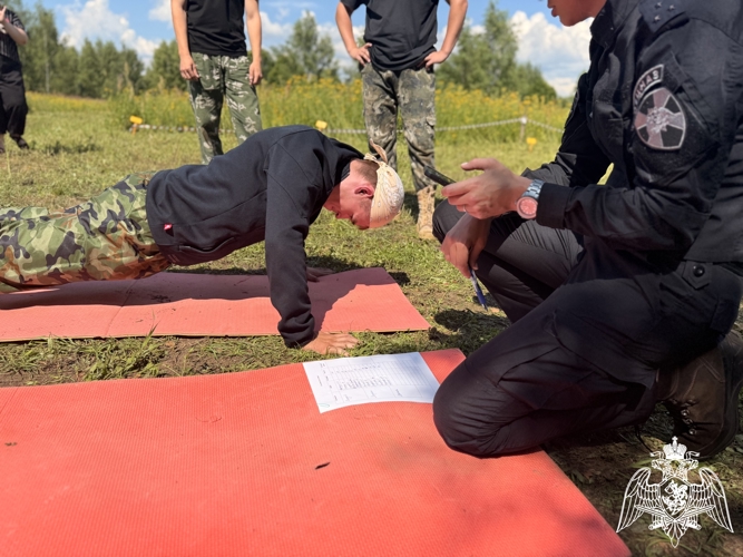Тверские росгвардейцы приняли участие в военно-патриотическом мероприятии  «Орленок.Фаертаг»