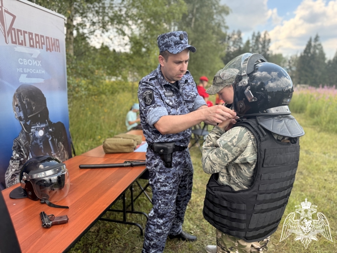 Тверские росгвардейцы приняли участие в военно-патриотическом мероприятии  «Орленок.Фаертаг»