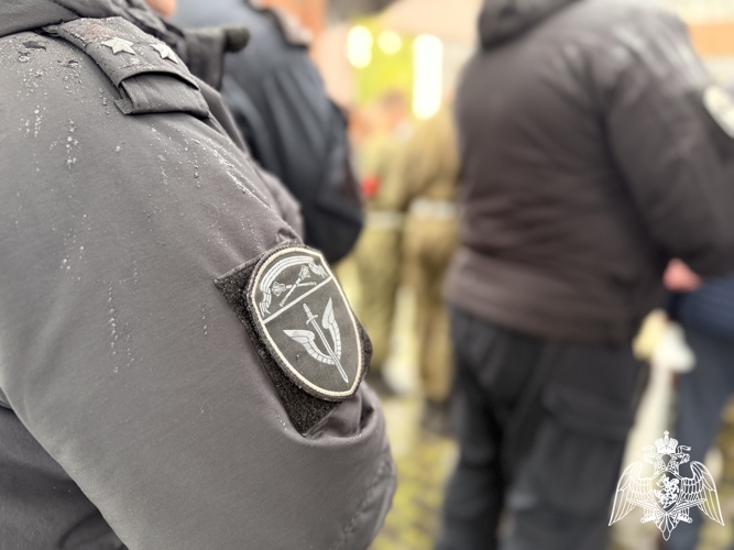 В Твери росгвардейцы приняли участие в митинге, посвященном Дню ветеранов боевых действий