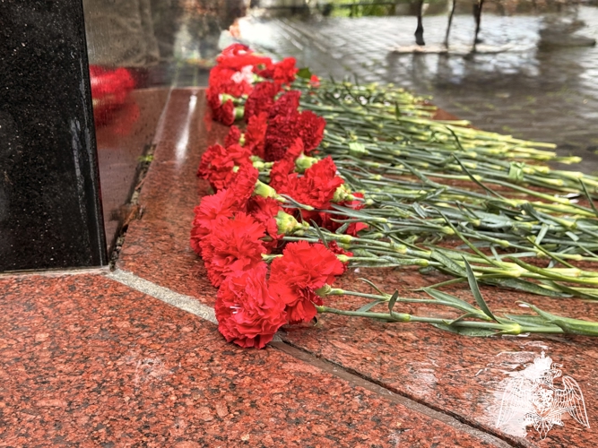 В Твери росгвардейцы приняли участие в митинге, посвященном Дню ветеранов боевых действий