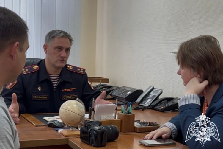 В Управлении вневедомственной охраны Росгвардии по Тверской области в преддверии 73 годовщины образования службы состоялся брифинг для представителей СМИ