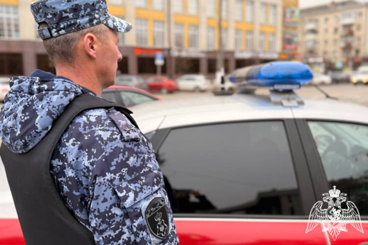 В Тверской области росгвардейцы задержали подозреваемого в хулиганстве    