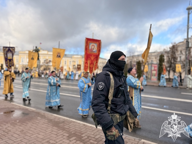 В День народного единства в Твери росгвардейцы обеспечили безопасность