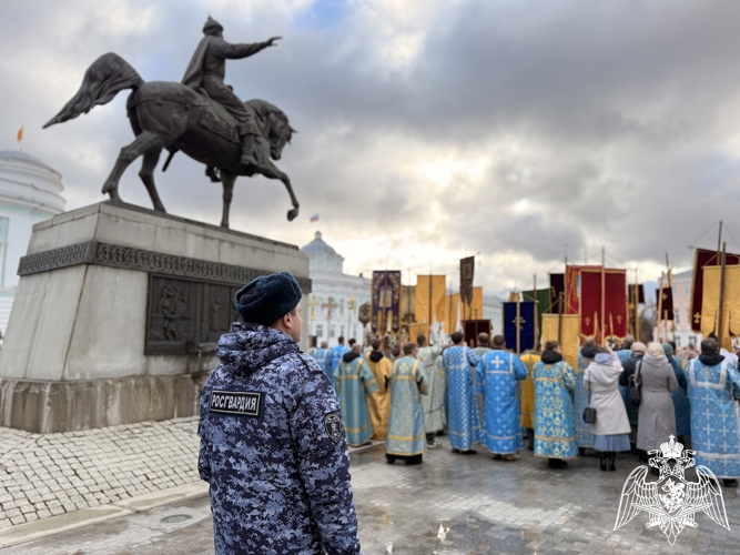 В День народного единства в Твери росгвардейцы обеспечили безопасность