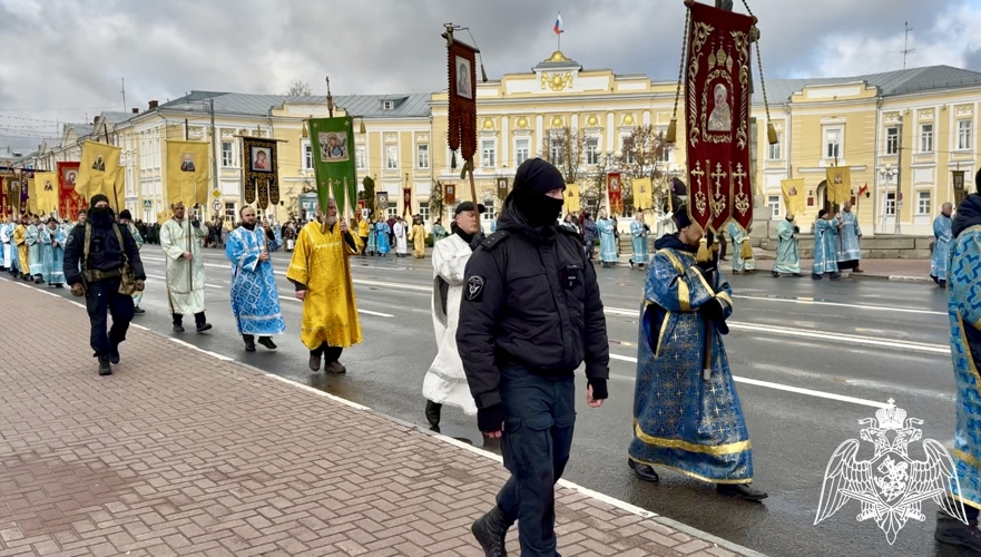 В День народного единства в Твери росгвардейцы обеспечили безопасность