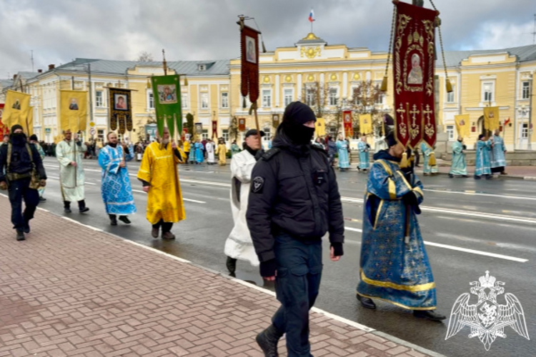 В День народного единства в Твери росгвардейцы обеспечили безопасность