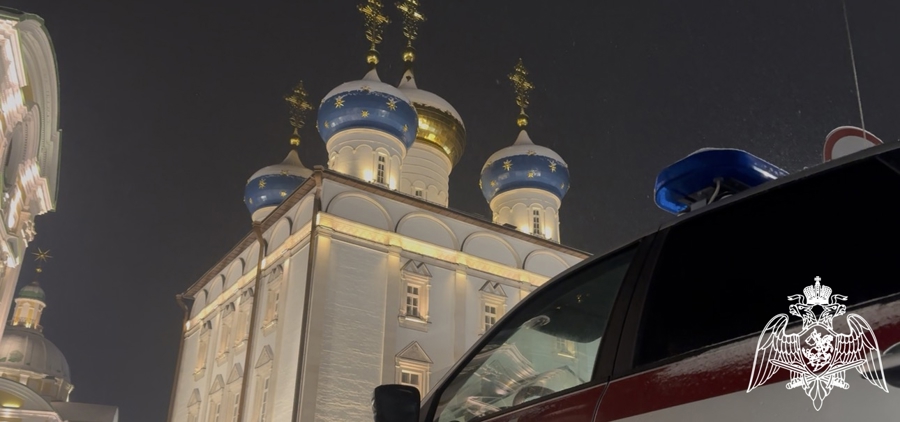 Росгвардейцы обеспечили  безопасность празднования Рождества Христова в   Твери и области