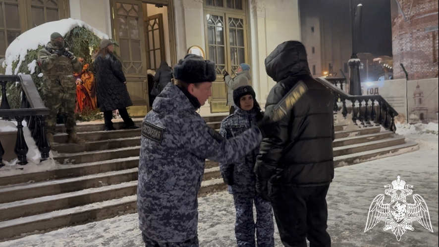Росгвардейцы обеспечили  безопасность празднования Рождества Христова в   Твери и области