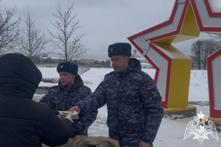 Росгвардейцы в Твери приняли участие во Всероссийской патриотической акции «Блокадный хлеб»