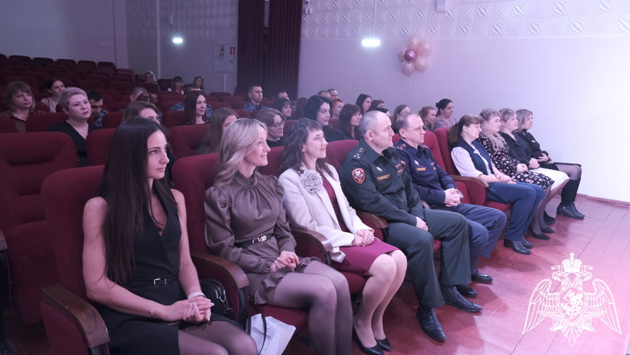 В Управлении Росгвардии по Тверской области состоялось торжественное мероприятие посвященное Международному женскому дню