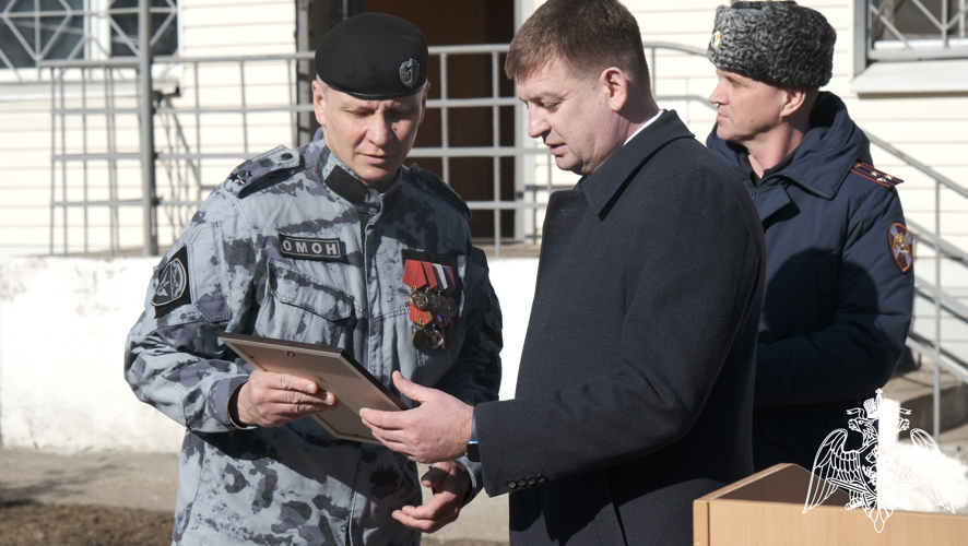      18 марта  отряд мобильный особого назначения «Барс» Управления Росгвардии по Тверской области отметил 33 года со дня образования        