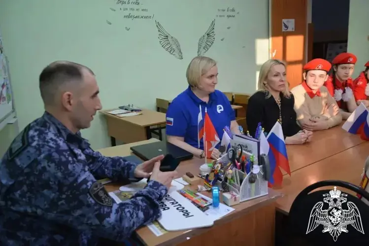 В преддверии юбилея Росгвардии в Тверской области сотрудники вневедомственной охраны провели ряд патриотических мероприятий 