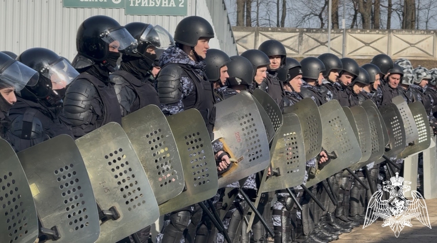 В Твери прошли тактико-специальные учения подразделений Росгвардии  (видео)